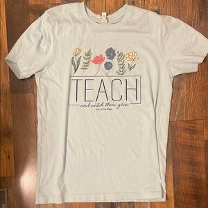 floral teacher shirt!